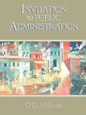cover image of Invitation to Public Administration